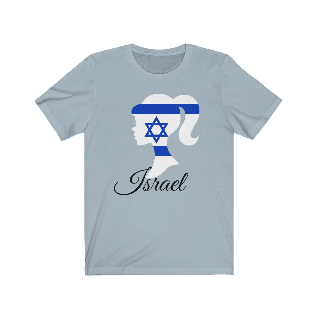 Israel Girl Flag Premium Tee 1 - Unisex