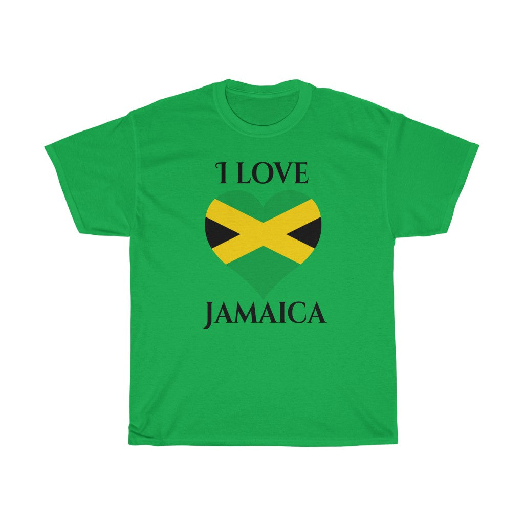 Jamaica Heart Flag Standard Tee 1 - Unisex