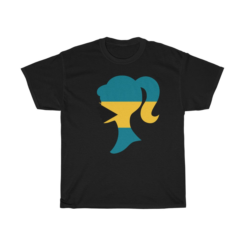 Bahamas Girl Flag Standard Tee - Unisex