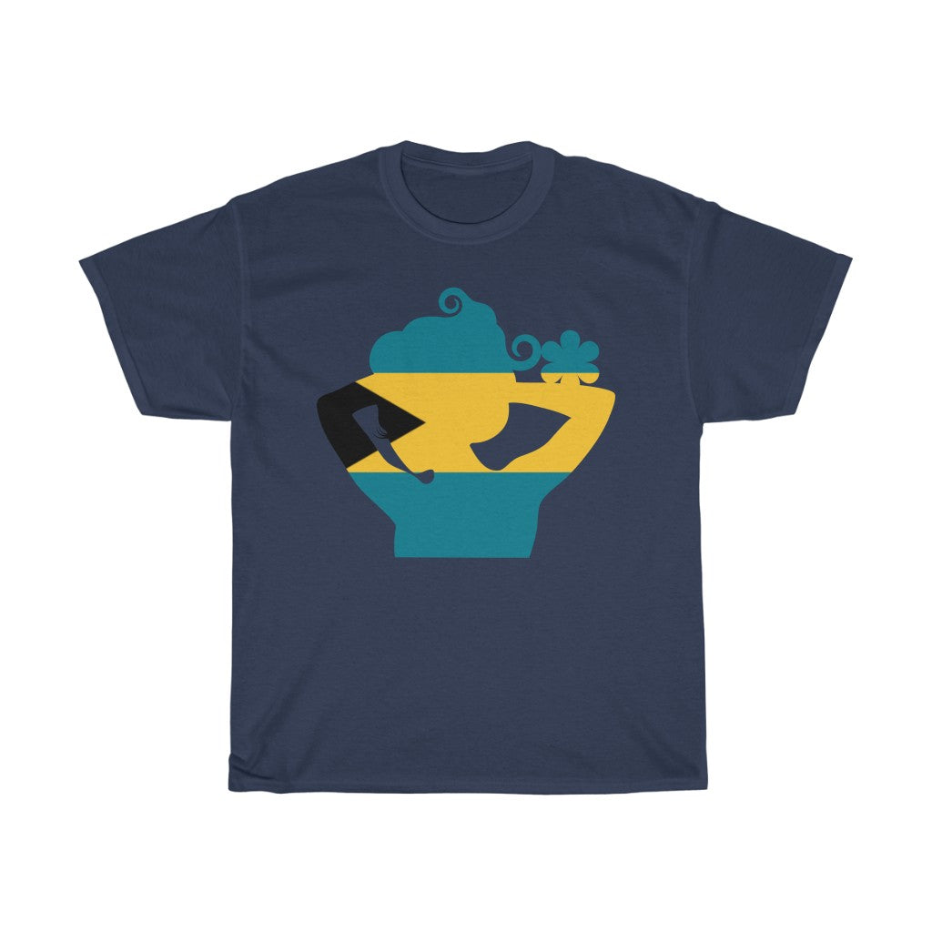 Bahamas Lady Flag Standard Tee - Unisex