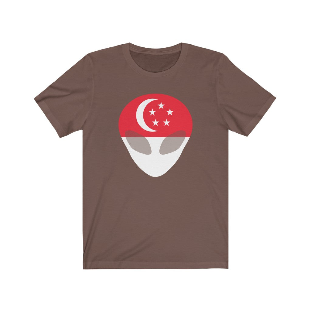 Singapore Alien Flag Premium Tee - Unisex