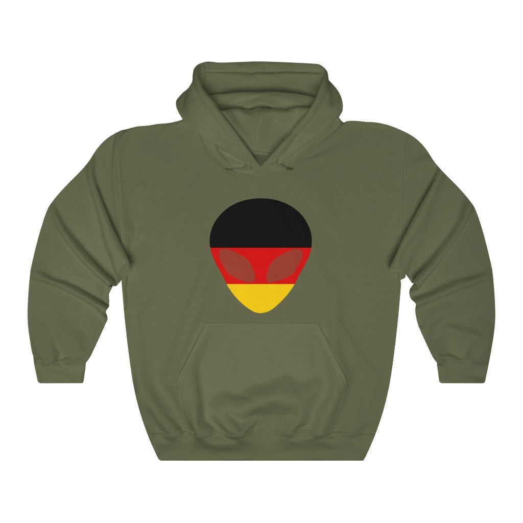 Germany Alien Flag Hoodie Sweatshirt - Unisex