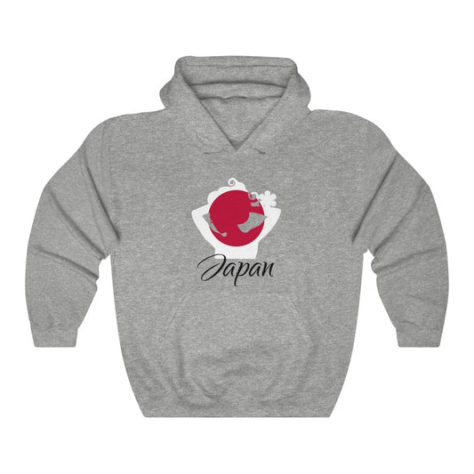 Japan Lady Flag Hoodie Sweatshirt 1 - Unisex