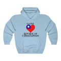 Republic of China - Taiwan Heart Flag Hoodie Sweatshirt 1 - Unisex
