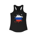 Russia Splat Flag Tank - Women