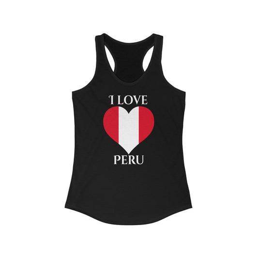 Peru Heart Flag Tank 2 - Women