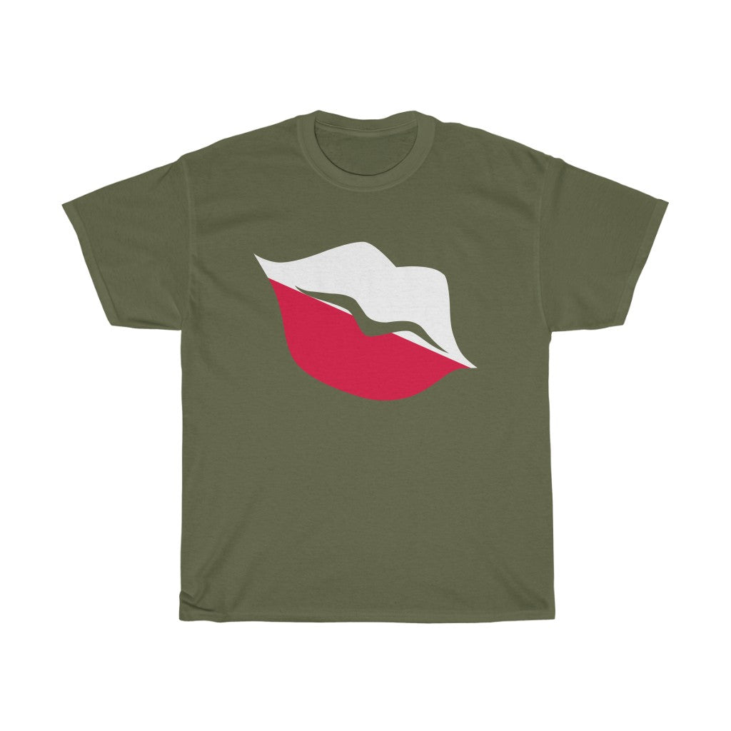 Poland Lips Flag Standard Tee - Unisex
