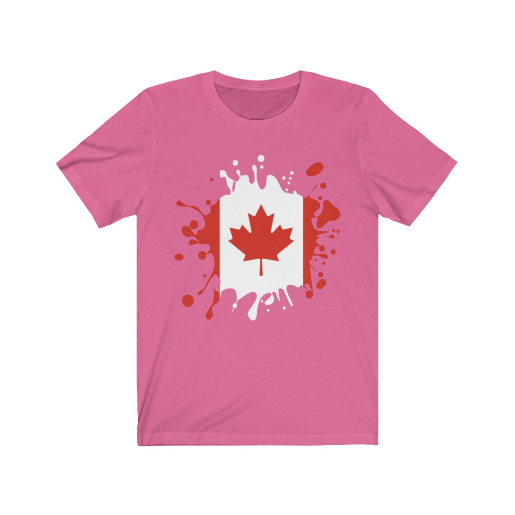 Canada Splat Flag Premium Tee - Unisex