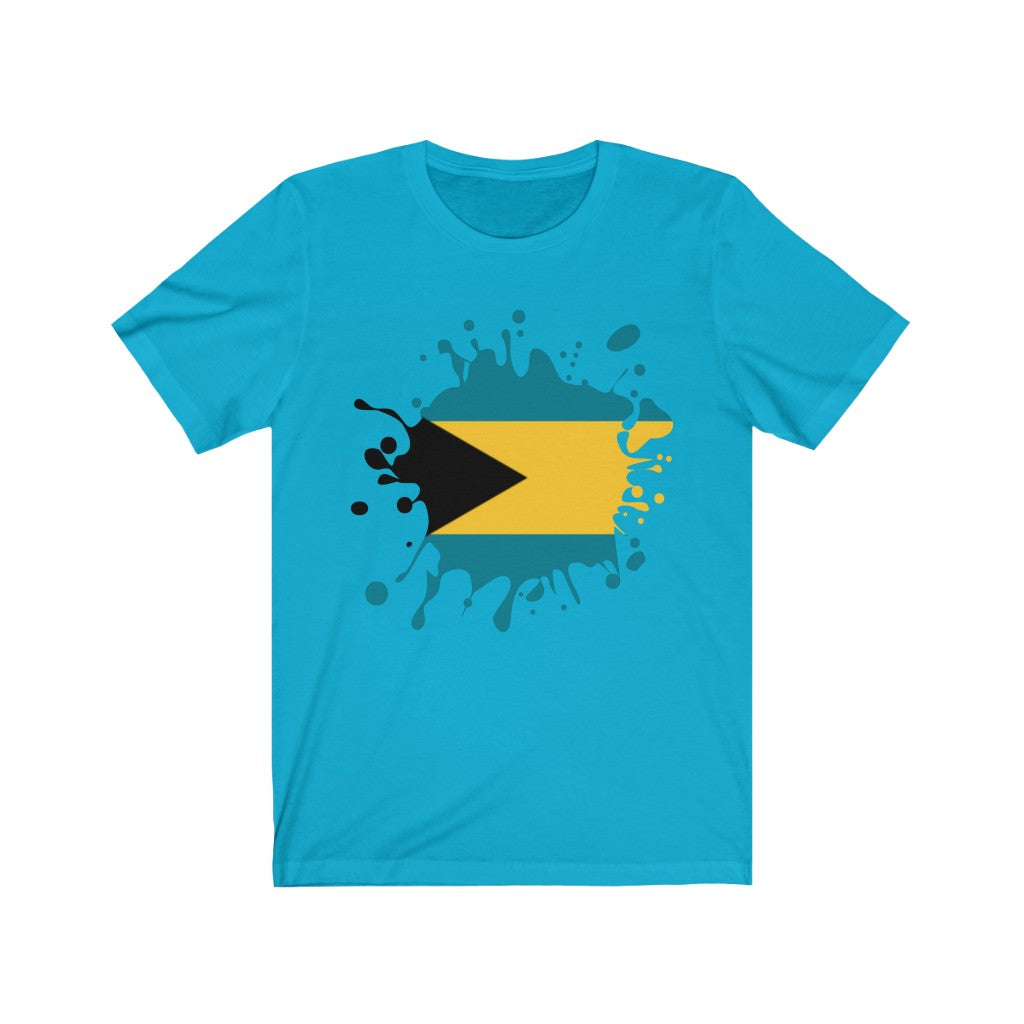 Bahamas Splat Flag Premium Tee - Unisex