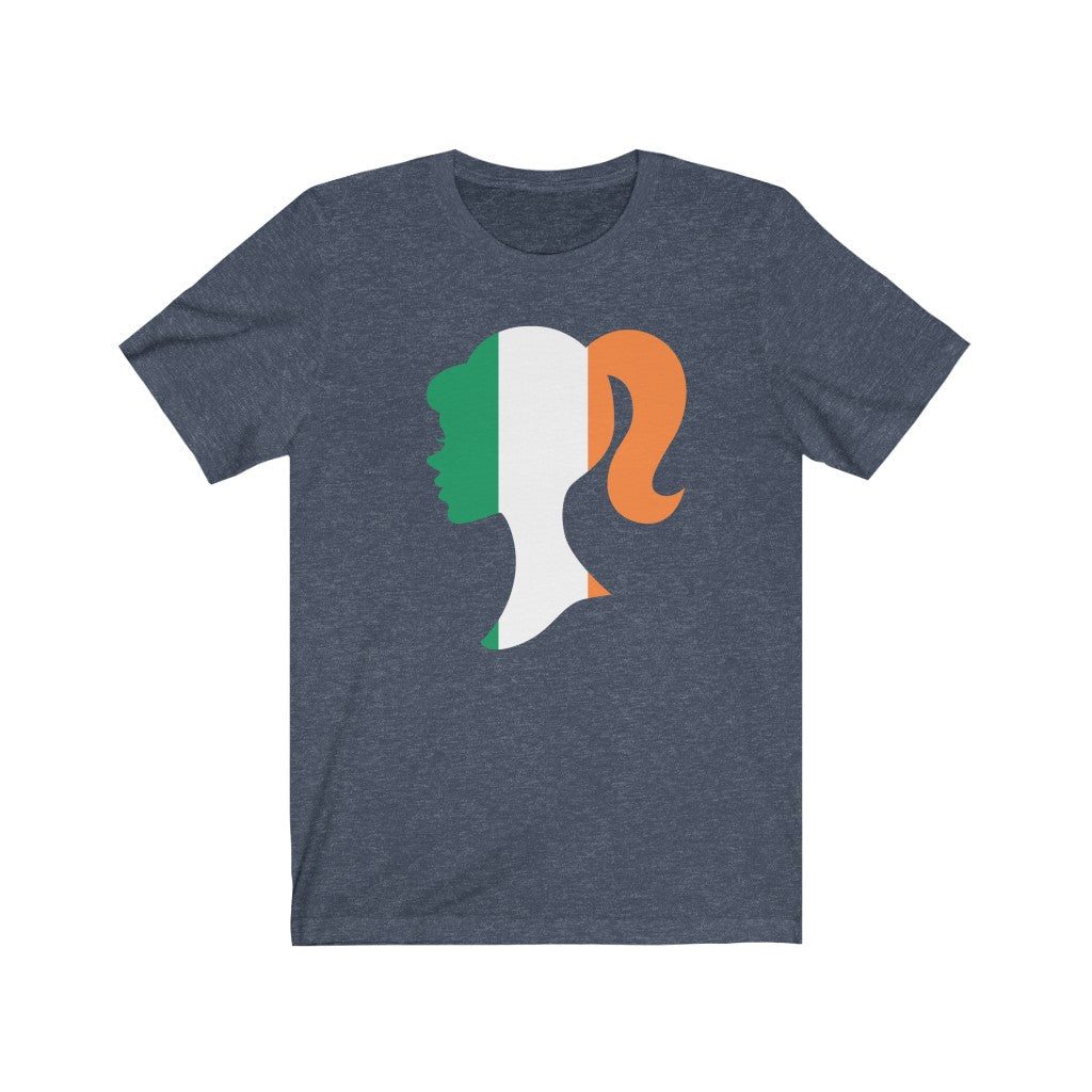Ireland Girl Flag Premium Tee - Unisex
