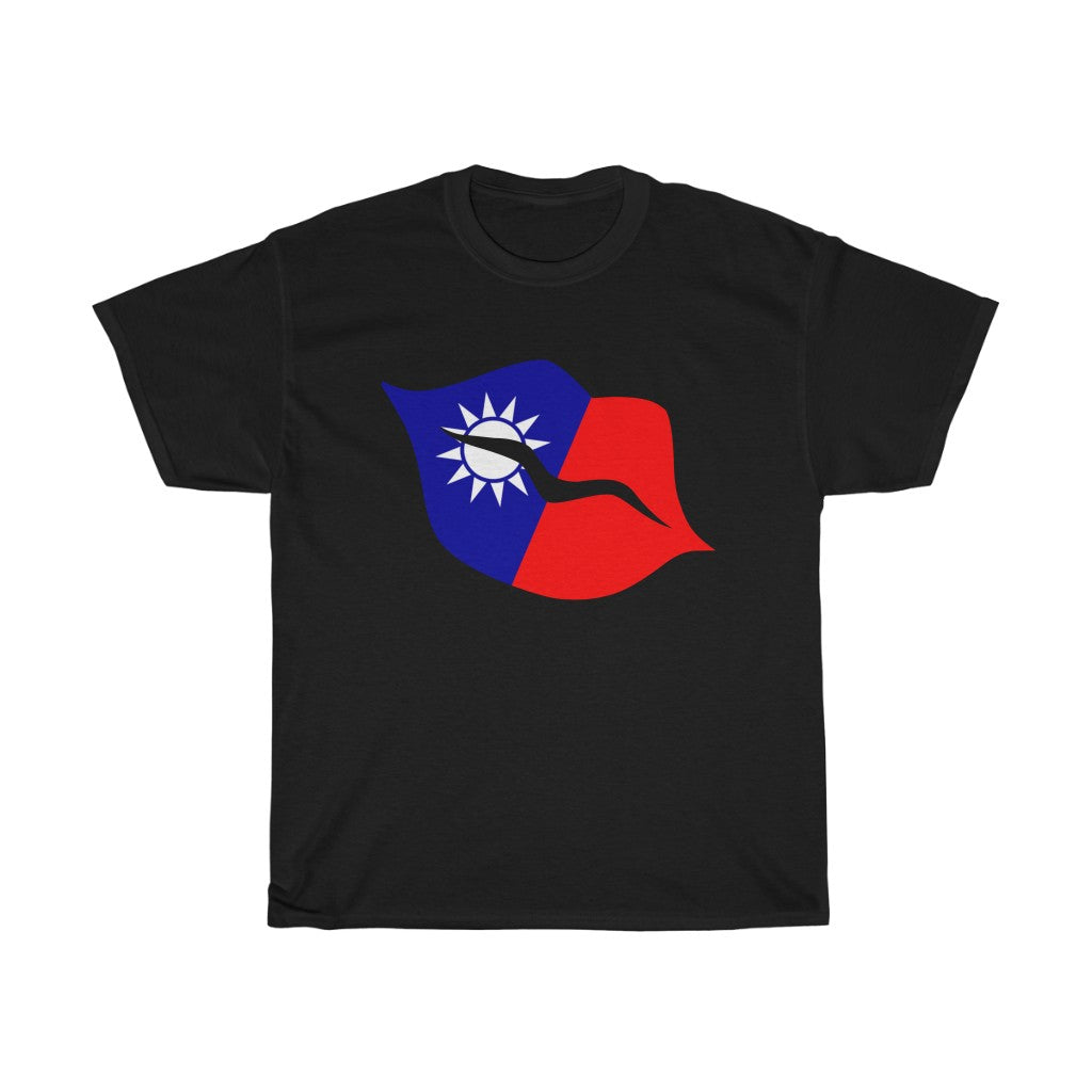 Republic of China (Taiwan) Lips Flag Standard Tee - Unisex