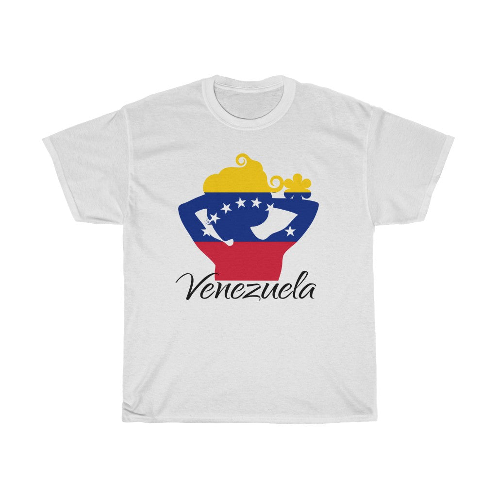Venezuela Lady Flag Standard Tee 1 - Unisex