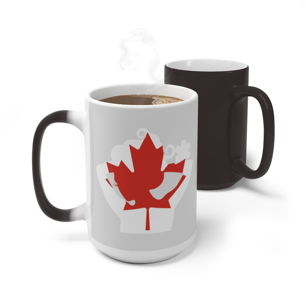 Canada Lady Color Changing Mug