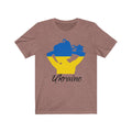 Ukraine Lady Flag Premium Tee 1 - Unisex