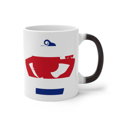 Costa Rica Lady Color Changing Mug
