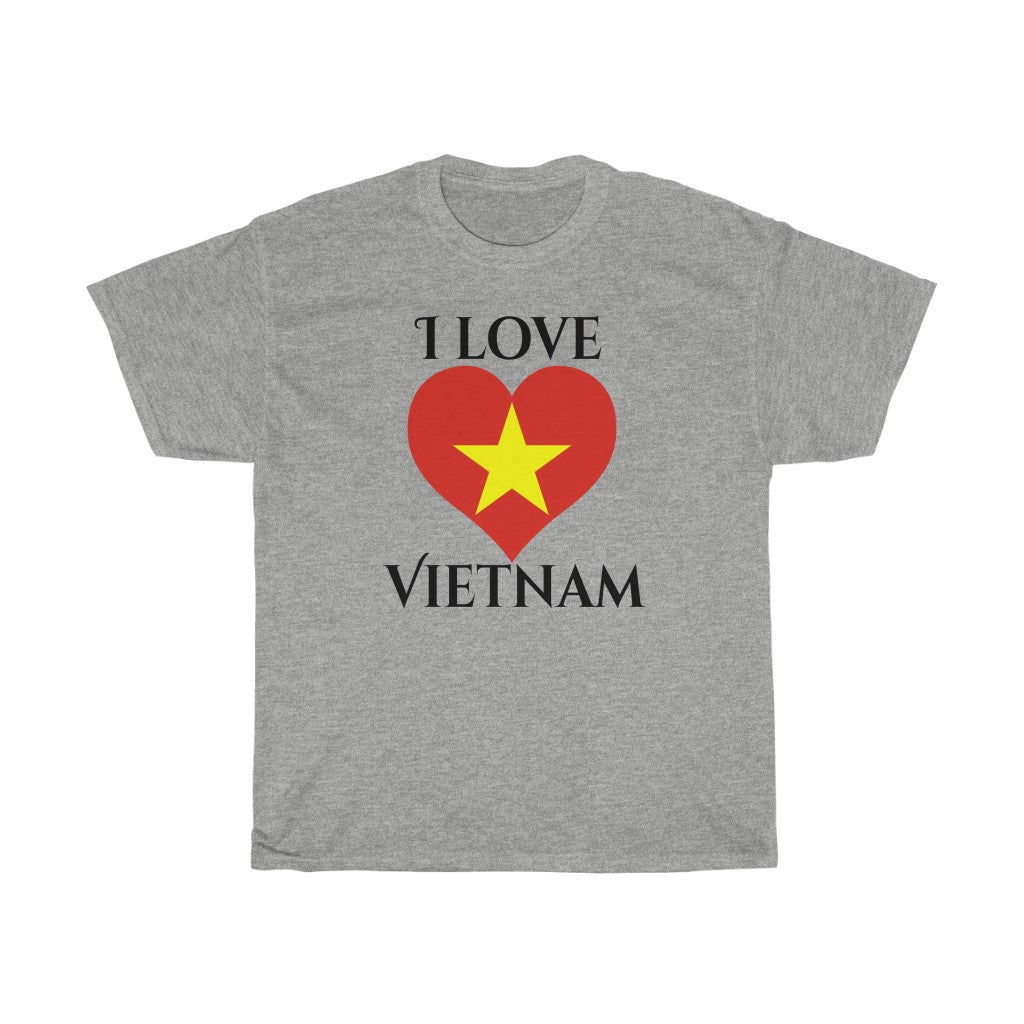Vietnam Heart Flag Standard Tee 1 - Unisex
