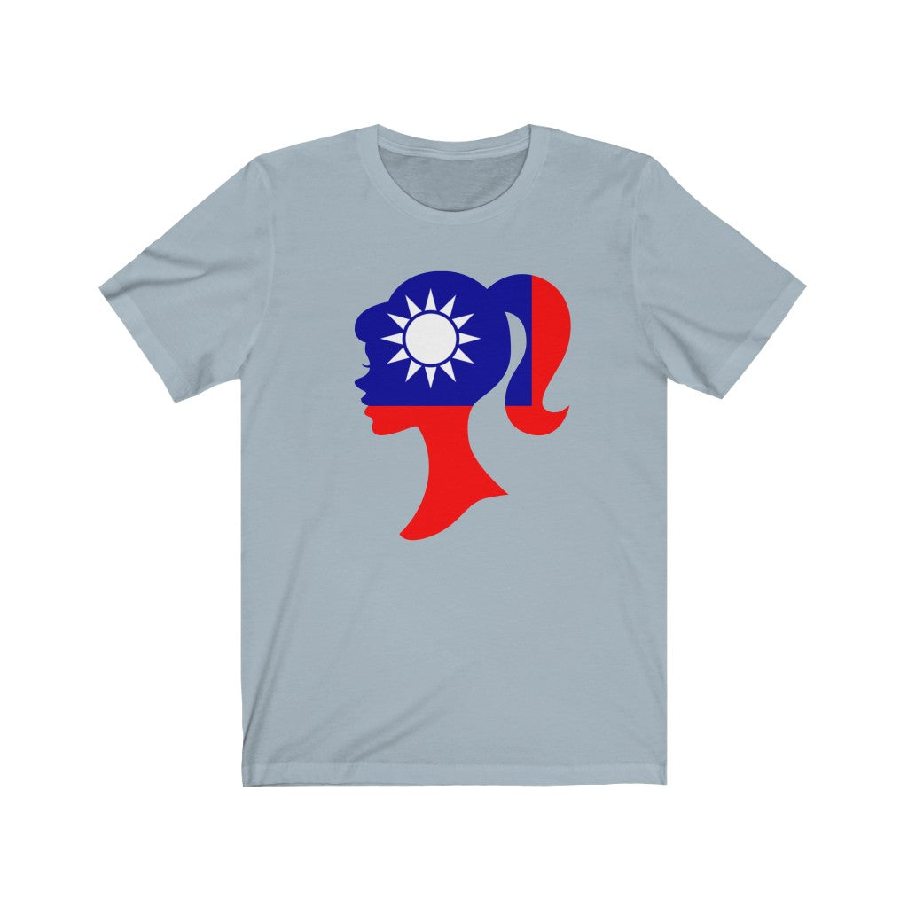 Republic of China - Taiwan Girl Flag Premium Tee - Unisex