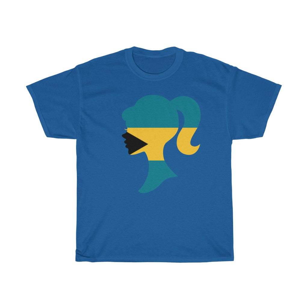 Bahamas Girl Flag Standard Tee - Unisex
