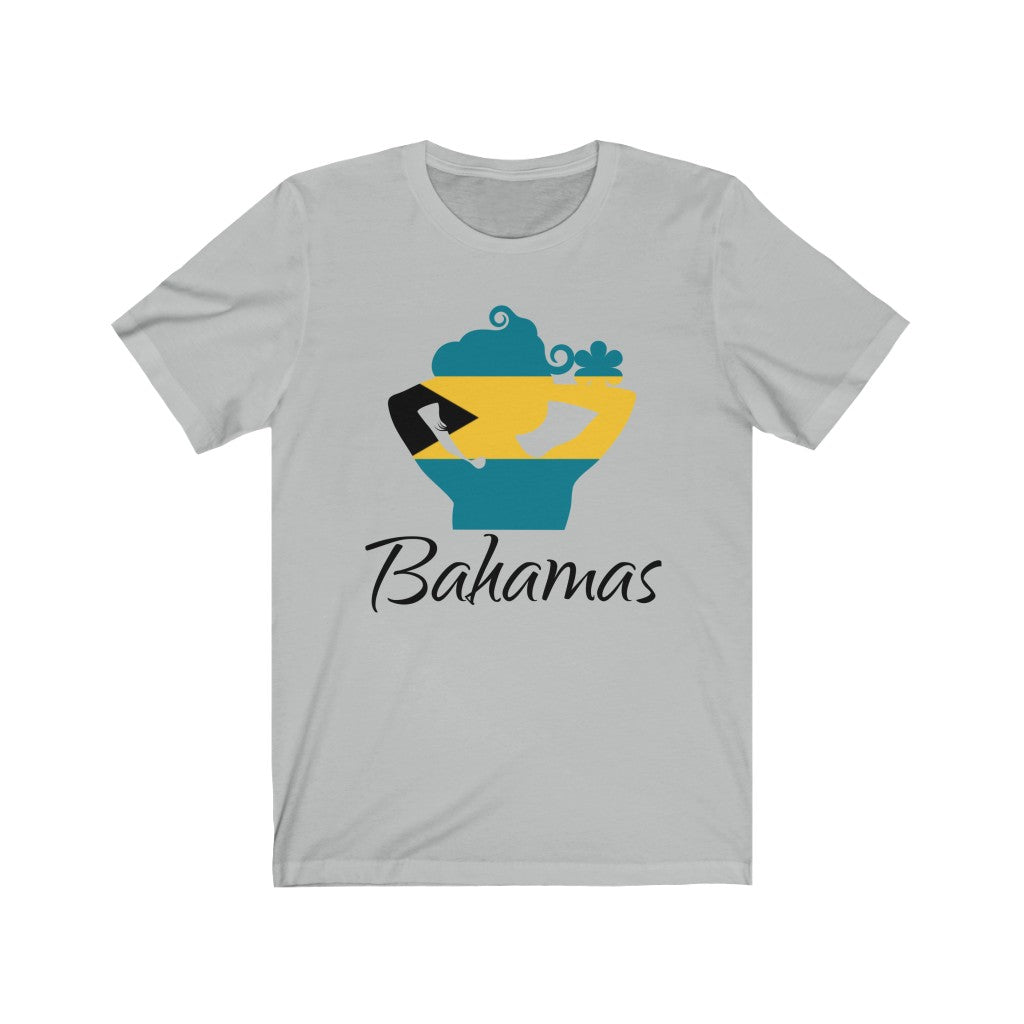 Bahamas Lady Flag Premium Tee 1 - Unisex