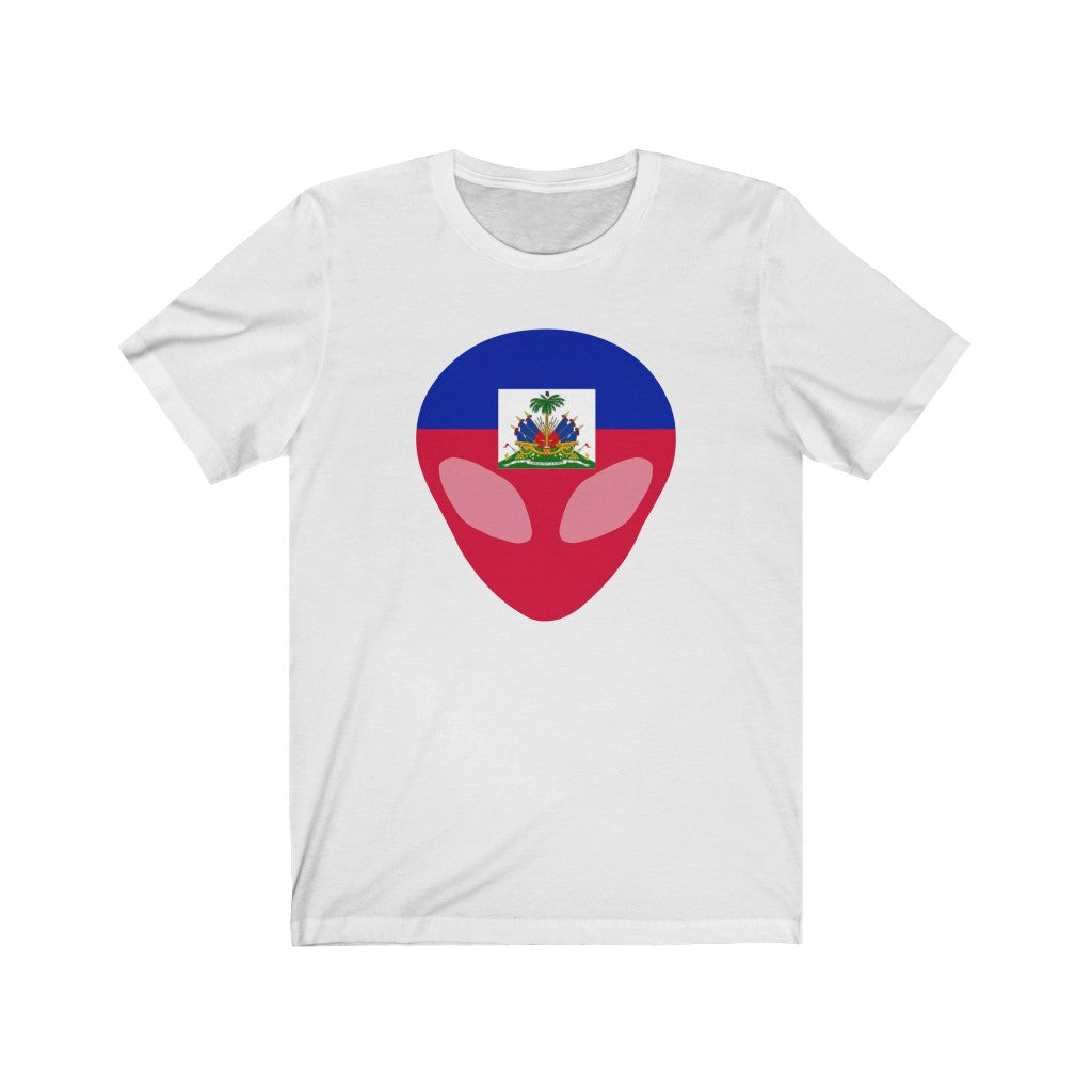 Haiti Alien Flag Premium Tee - Unisex