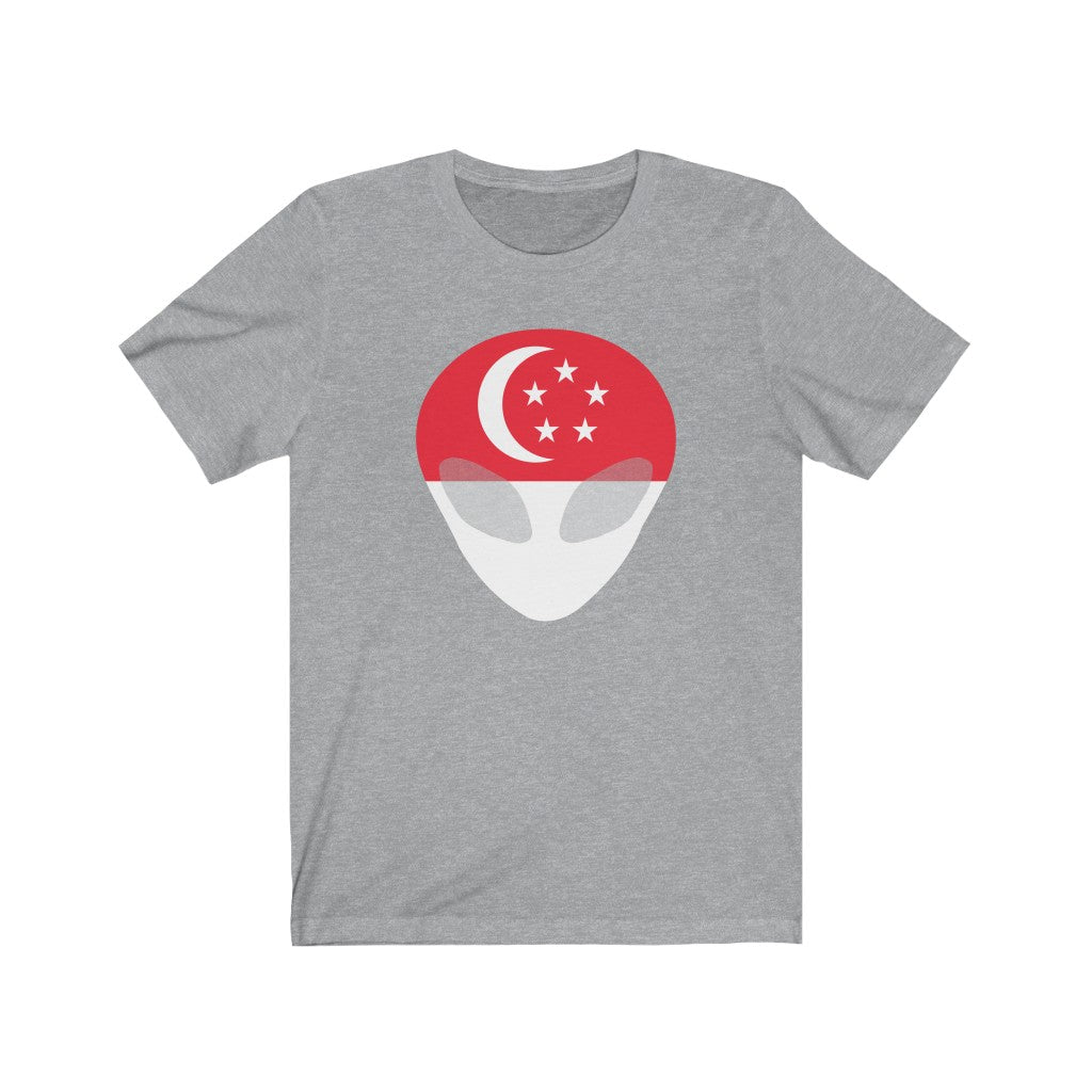 Singapore Alien Flag Premium Tee - Unisex