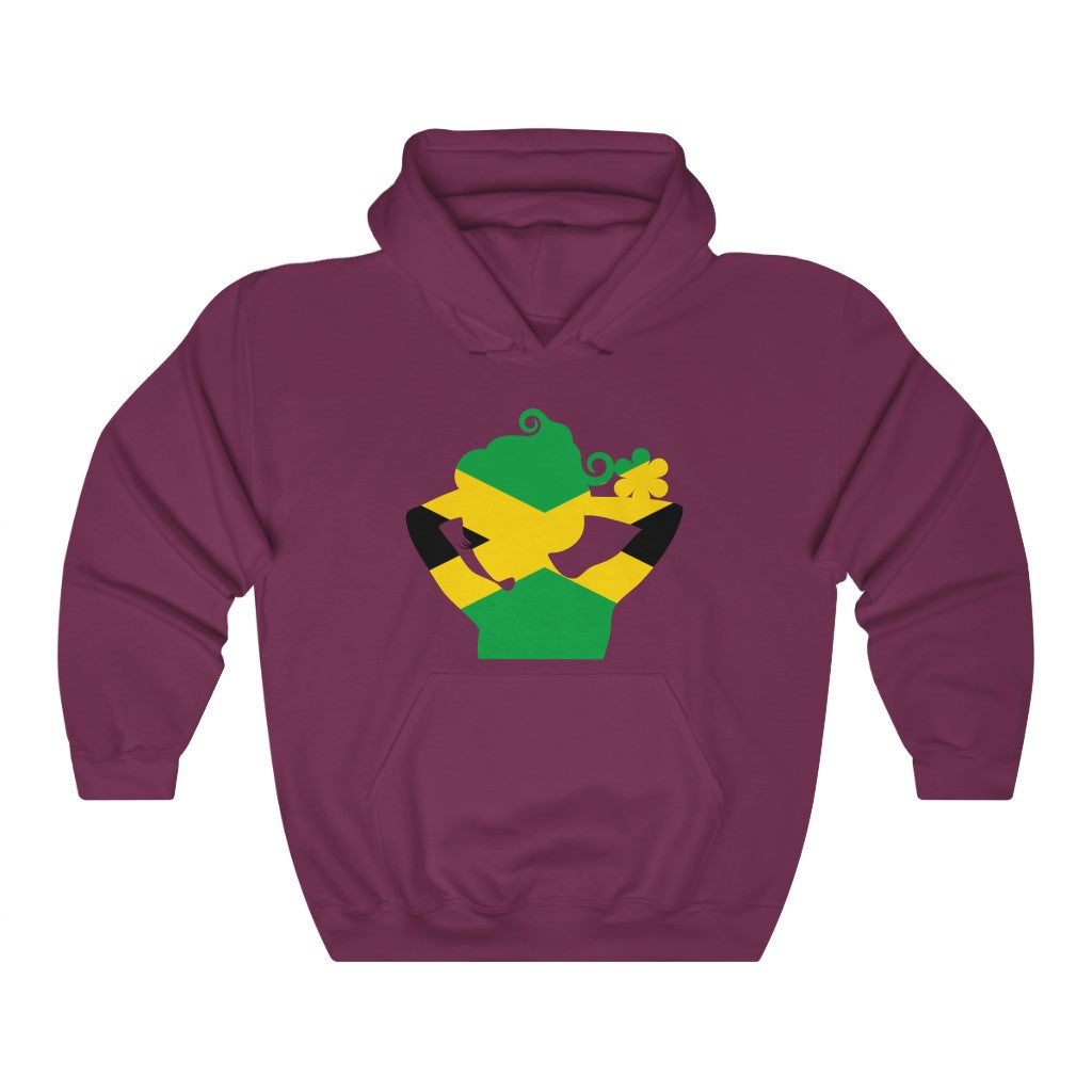 Jamaica Lady Flag Hoodie Sweatshirt - Unisex