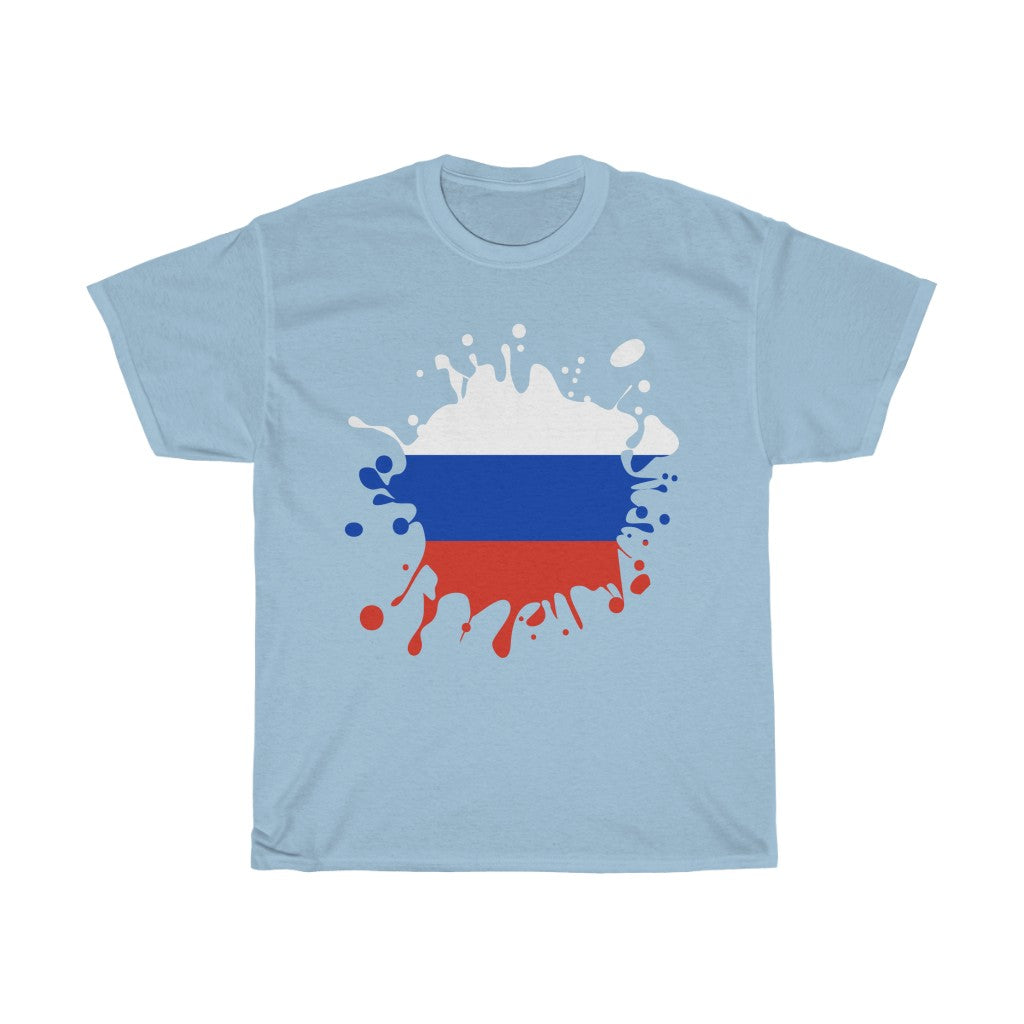 Russia Splat Flag Standard Tee - Unisex