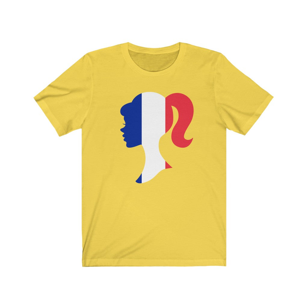 France Girl Flag Premium Tee - Unisex