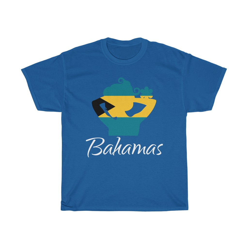 Bahamas Lady Flag Standard Tee 2 - Unisex
