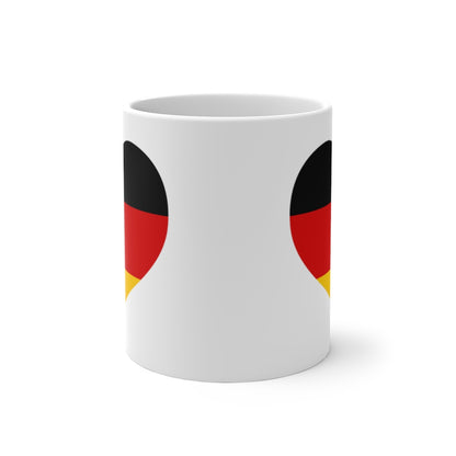 Germany Heart Color Changing Mug