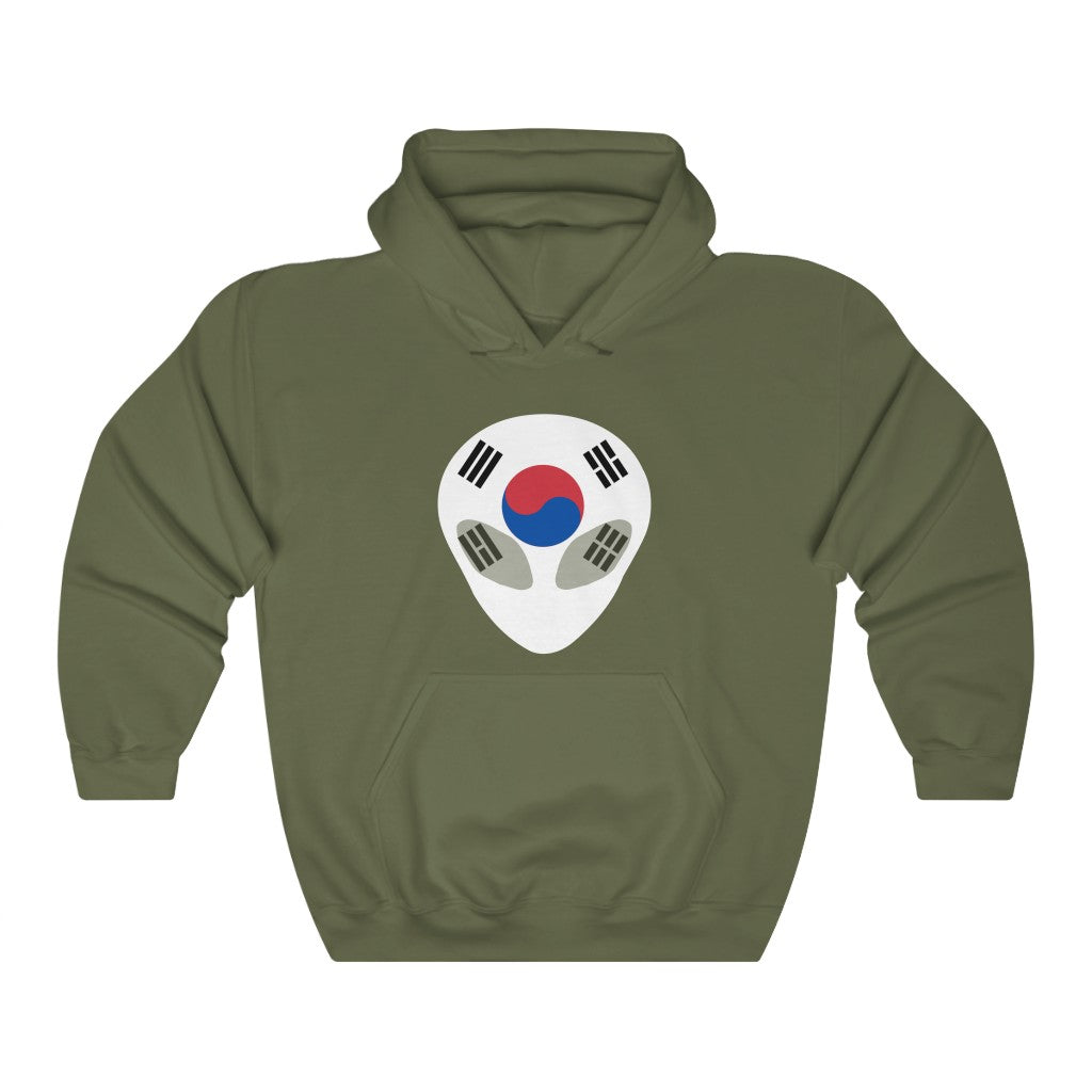 South Korea Alien Flag Hoodie Sweatshirt - Unisex