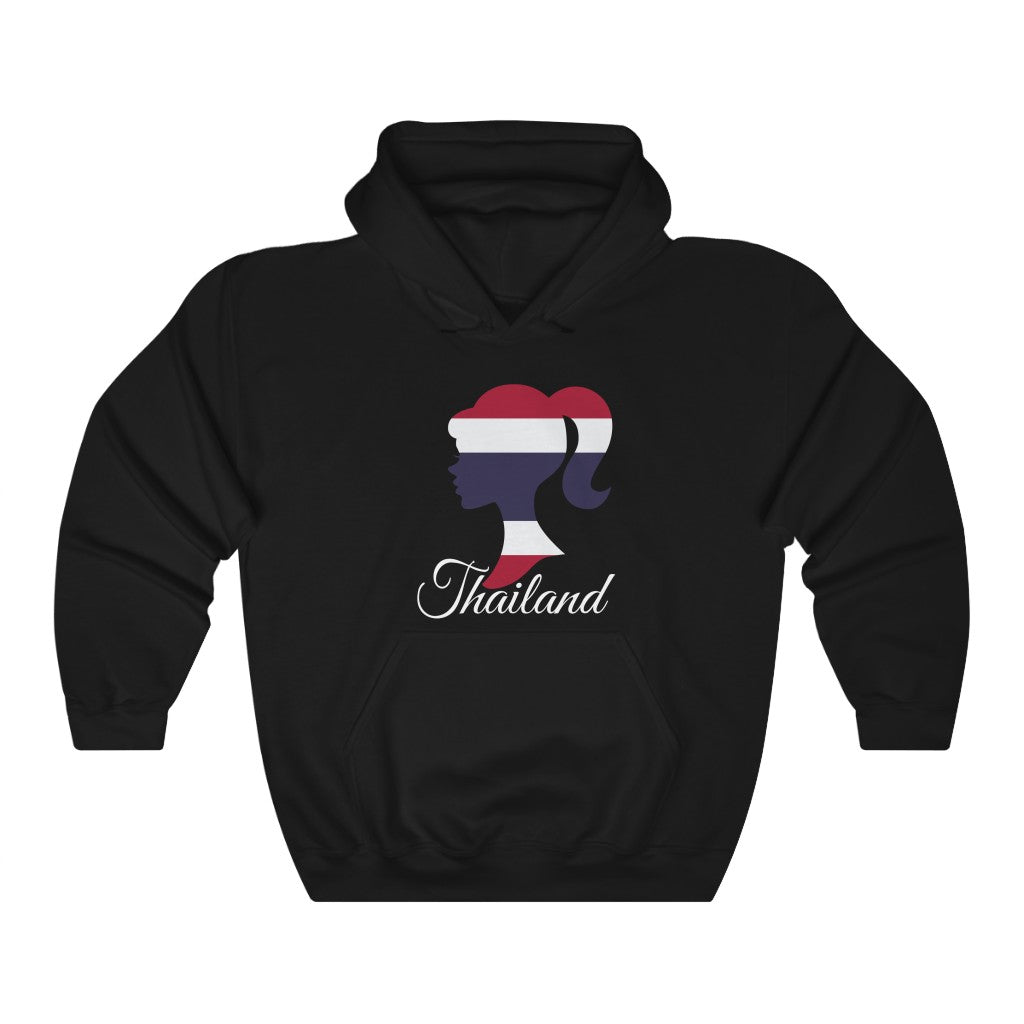 Thailand Girl Flag Hoodie Sweatshirt 2 - Unisex