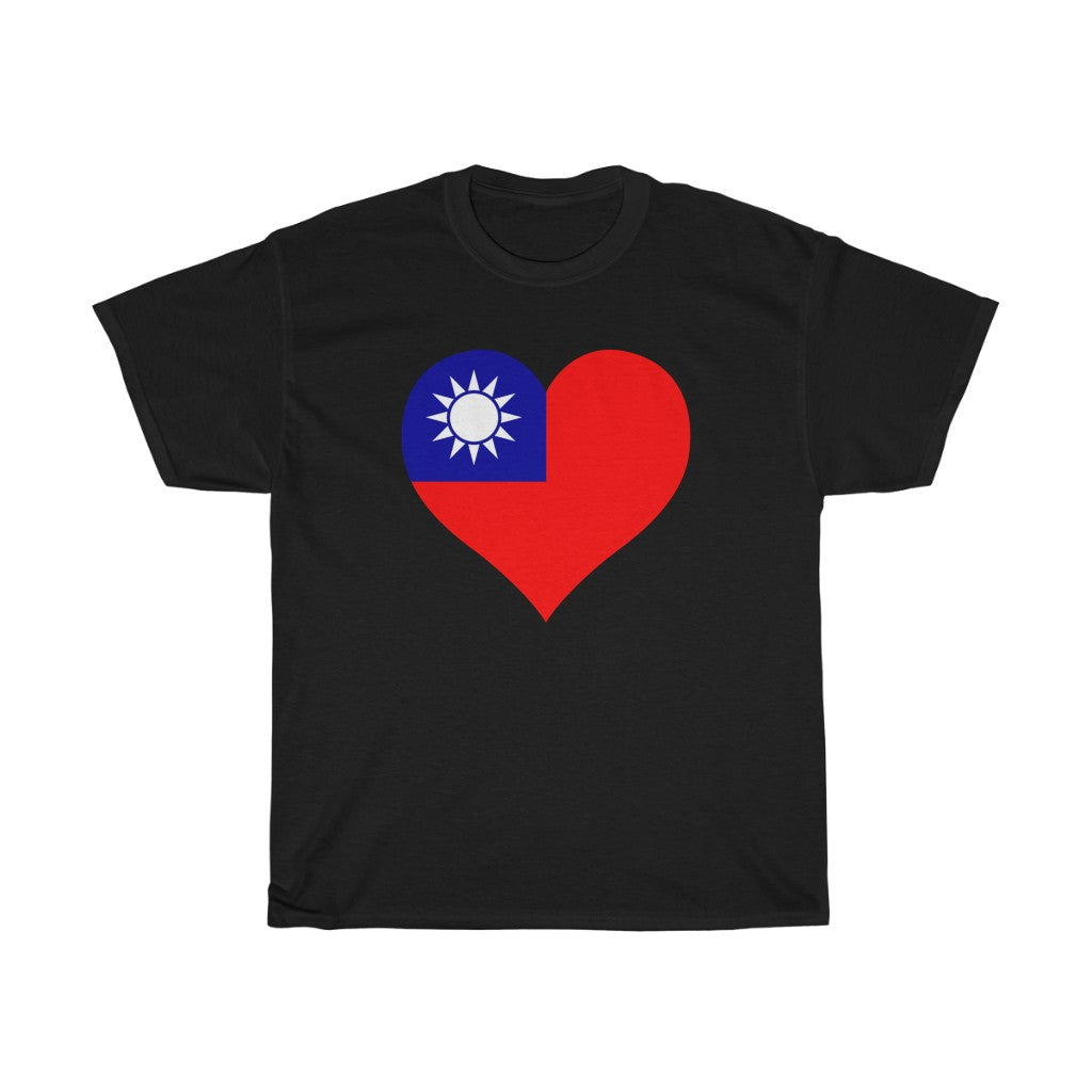 Republic of China - Taiwan Heart Flag Standard Tee - Unisex