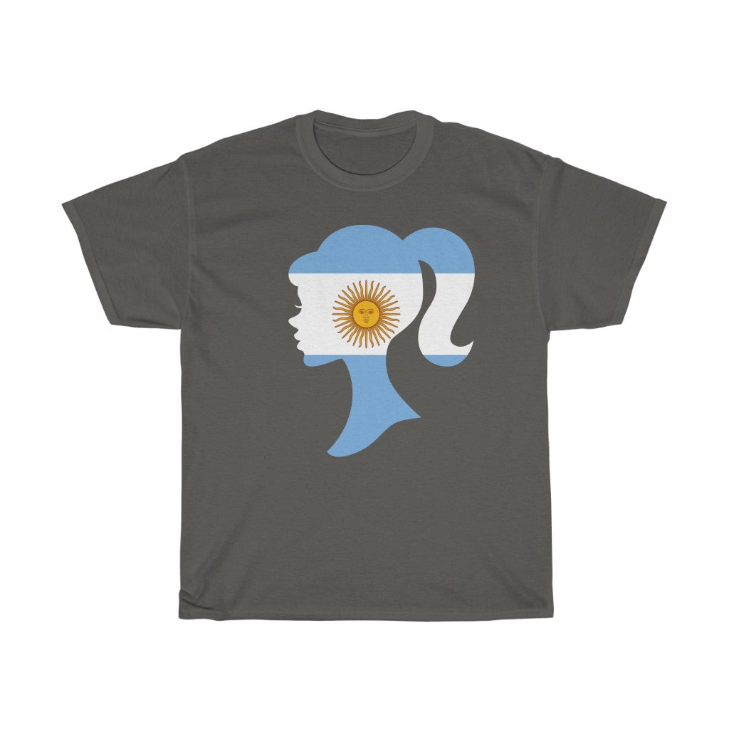 Argentina Girl Flag Standard Tee - Unisex