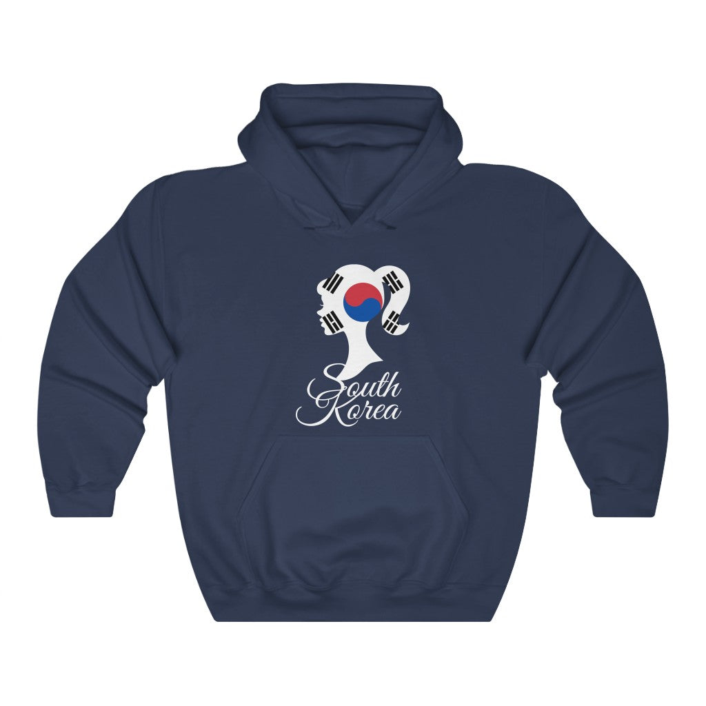 South Korea Girl Flag Hoodie Sweatshirt 2 - Unisex