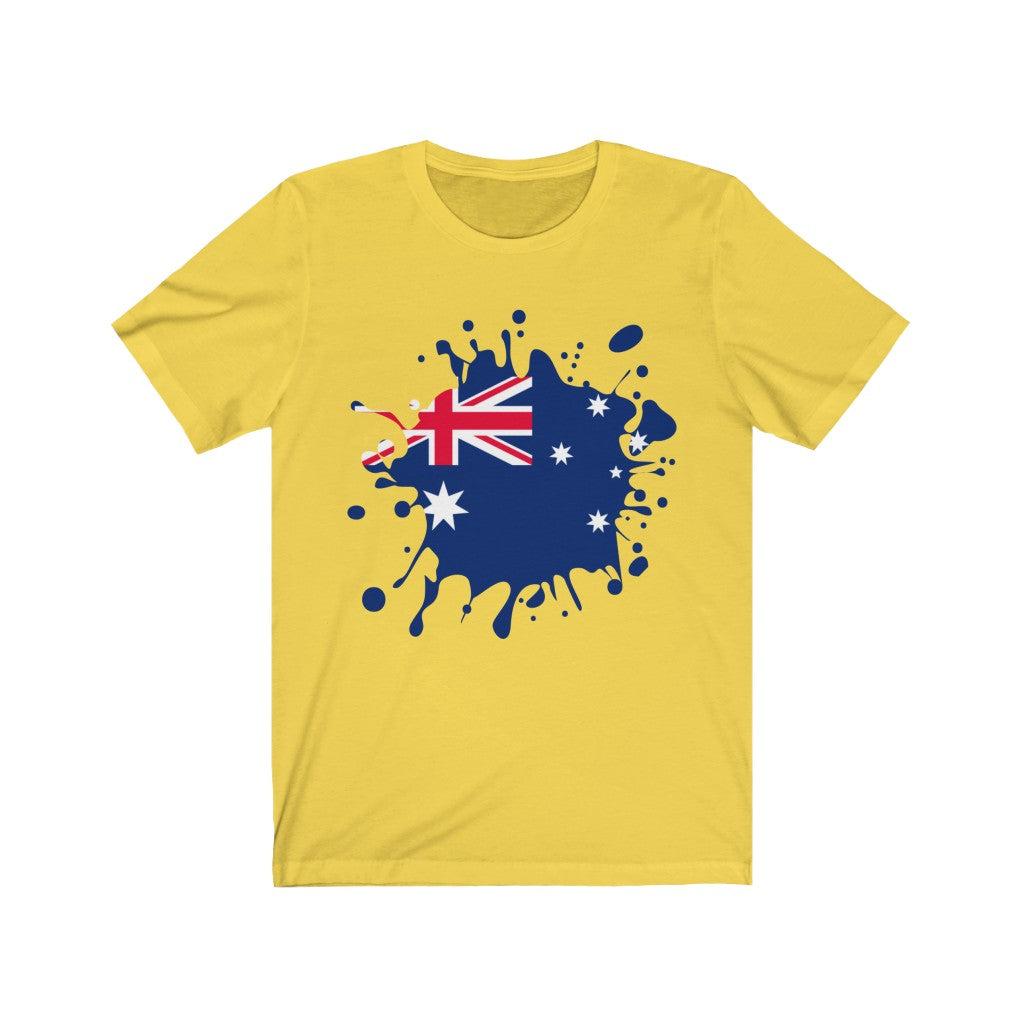 Australia Splat Flag Premium Tee - Unisex