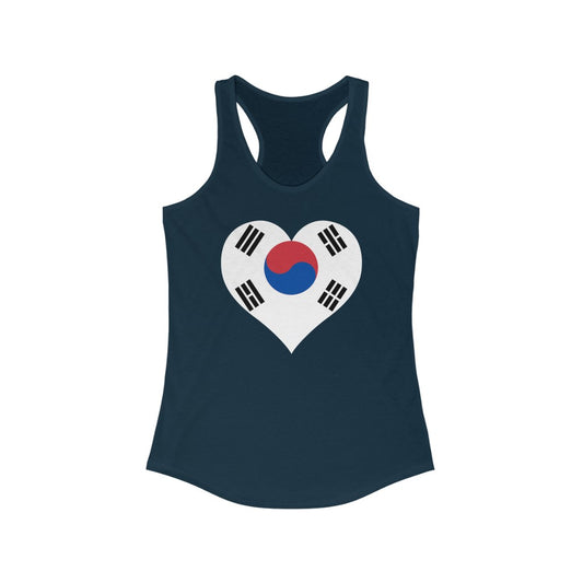 South Korea Heart Flag Tank - Women