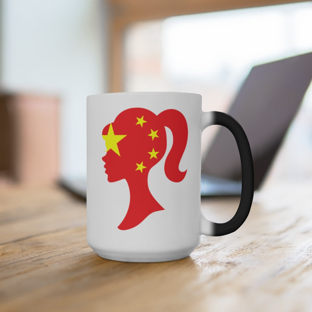 China Girl Color Changing Mug