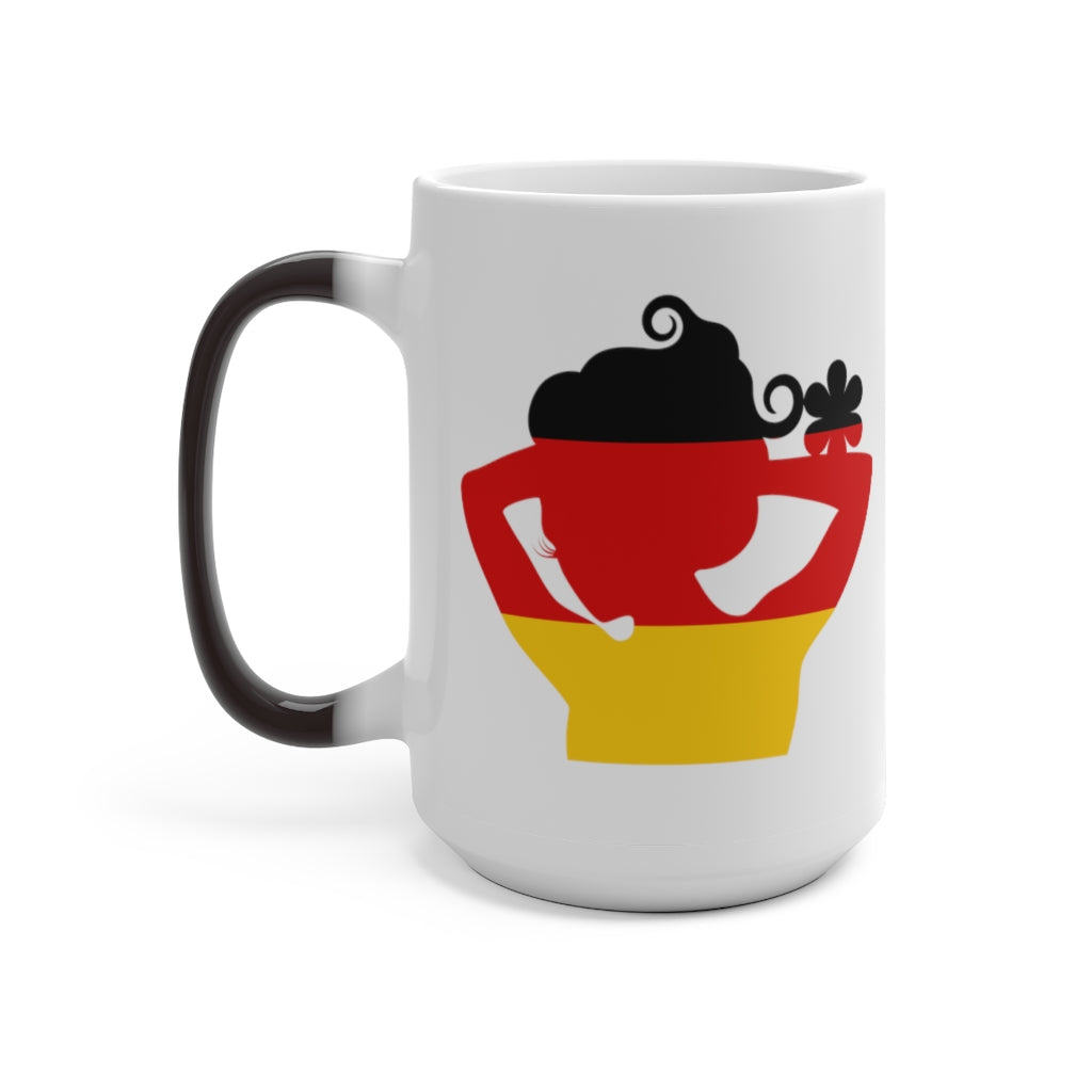 Germany Lady Color Changing Mug