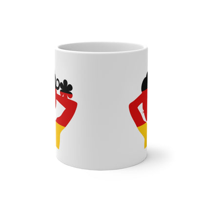 Germany Lady Color Changing Mug