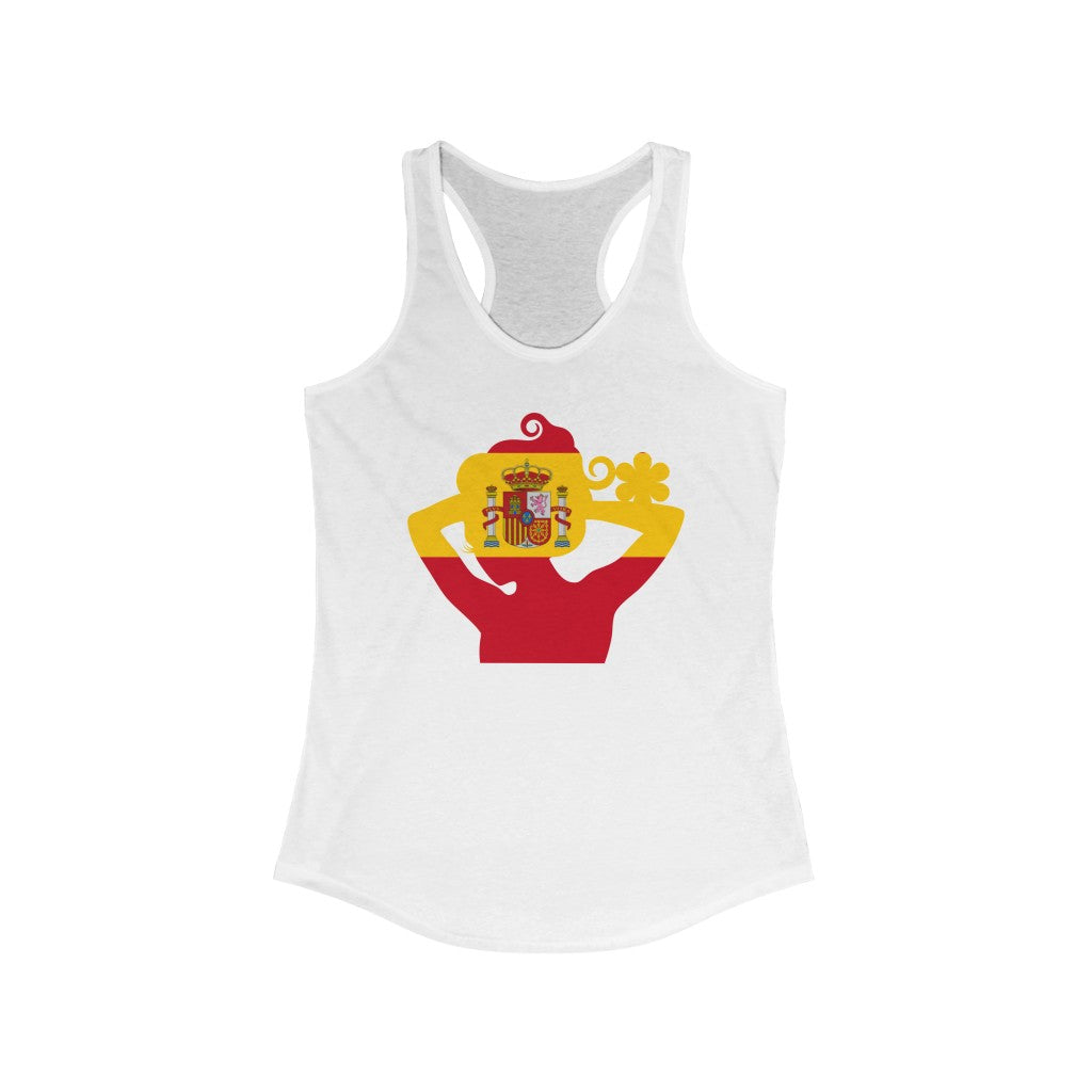 Spain Lady Flag Tank – Women