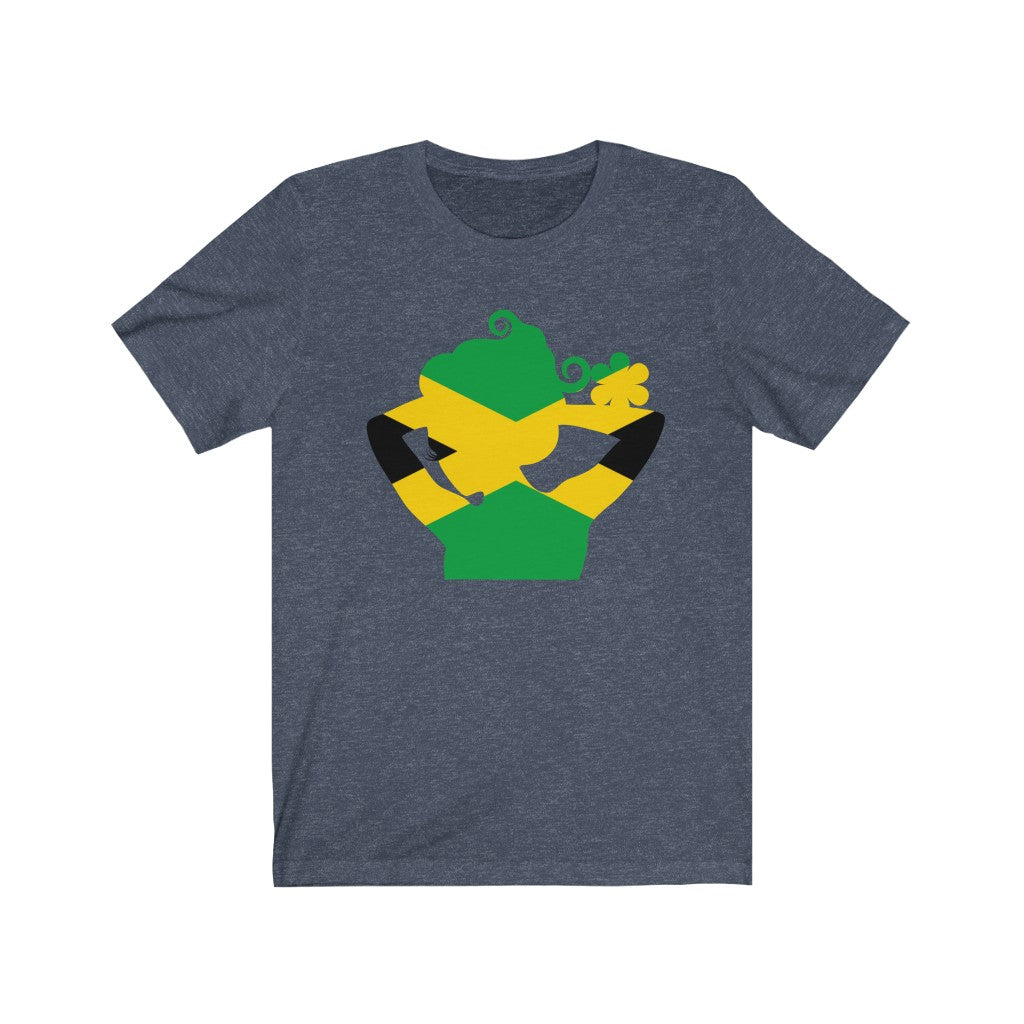 Jamaica Lady Flag Premium Tee - Unisex