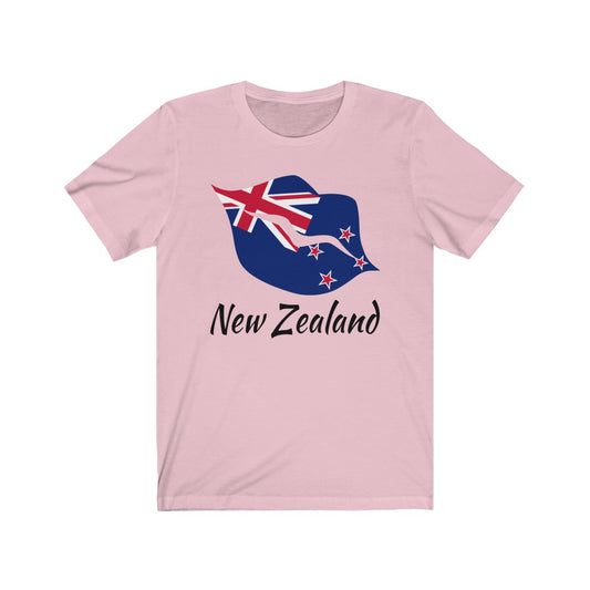 New Zealand Lips Flag Premium Tee 1 - Unisex