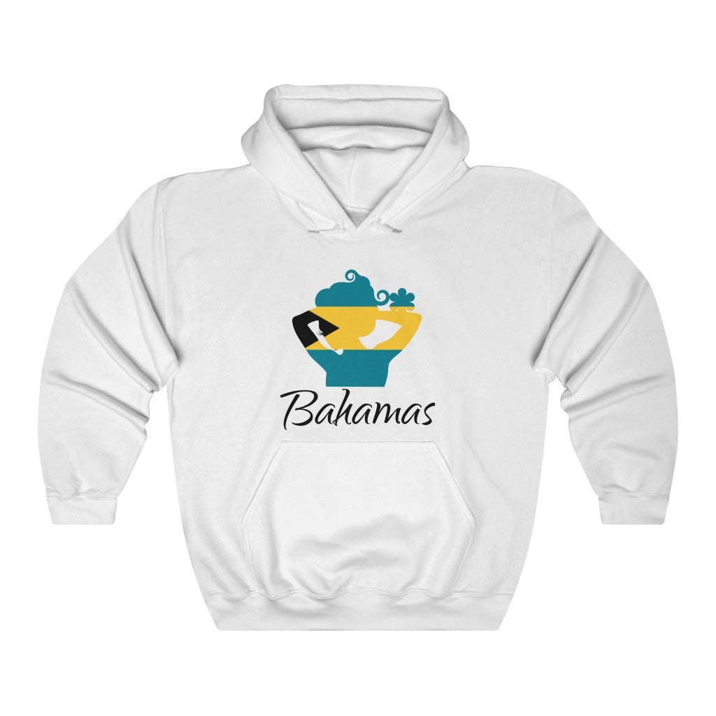 Bahamas Lady Flag Hoodie Sweatshirt 1 - Unisex
