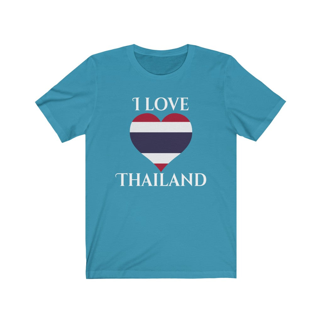 Thailand Heart Flag Premium Tee 2 - Unisex