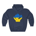 Ukraine Lady Flag Hoodie Sweatshirt - Unisex
