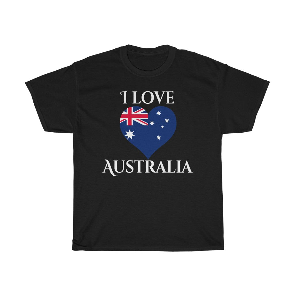 Australia Heart Flag Standard Tee 2 - Unisex