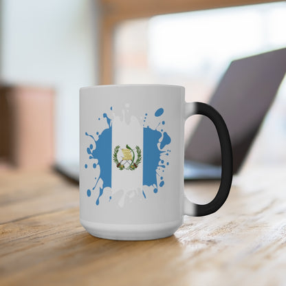 Guatemala Splat Color Changing Mug