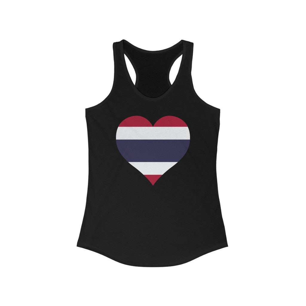 Thailand Heart Flag Tank - Women