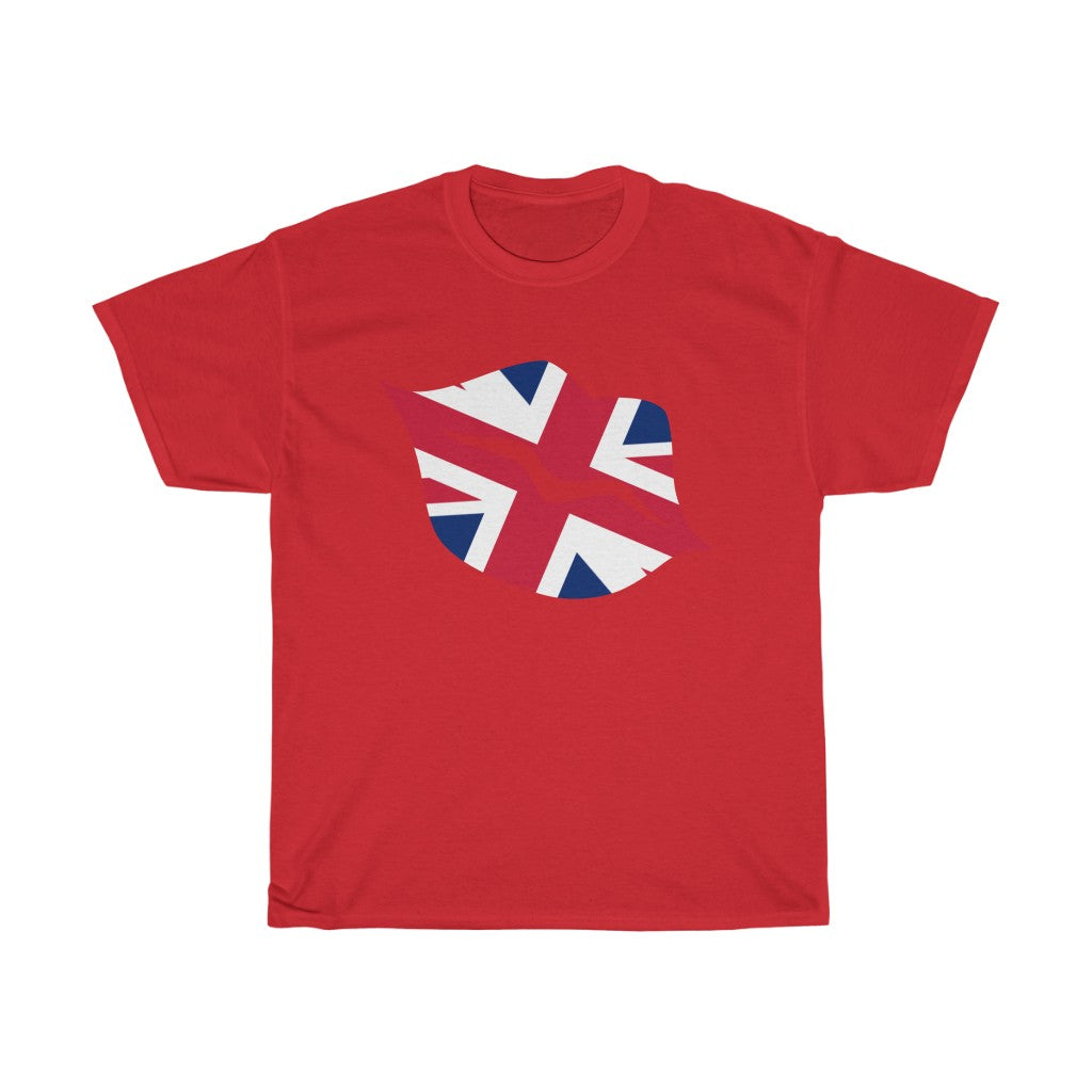 United Kingdom Lips Flag Standard Tee - Unisex